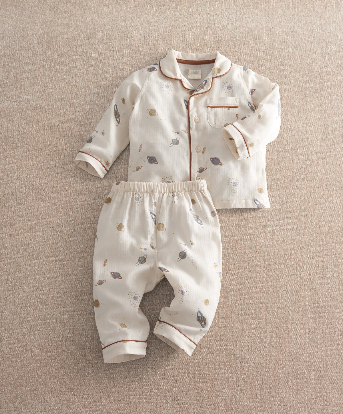 Mamas & Papas Pyjamas & Nightwear Planets Woven Pyjamas