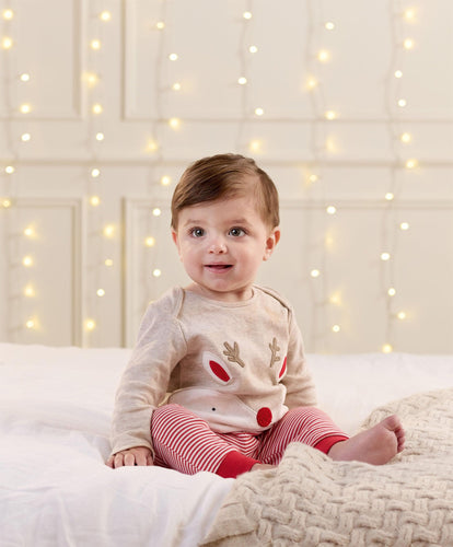 Mamas & Papas Pyjamas & Nightwear Reindeer Christmas Pyjamas