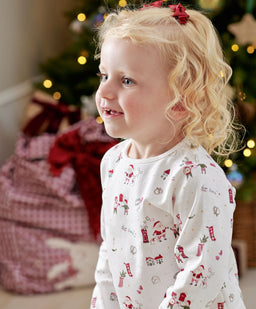 Mamas & Papas Pyjamas & Nightwear Santa Christmas Print Pyjamas