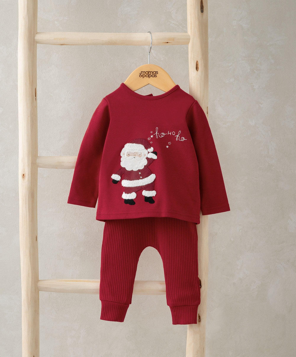 Mamas &amp; Papas Pyjamas &amp; Nightwear Santa Pyjamas