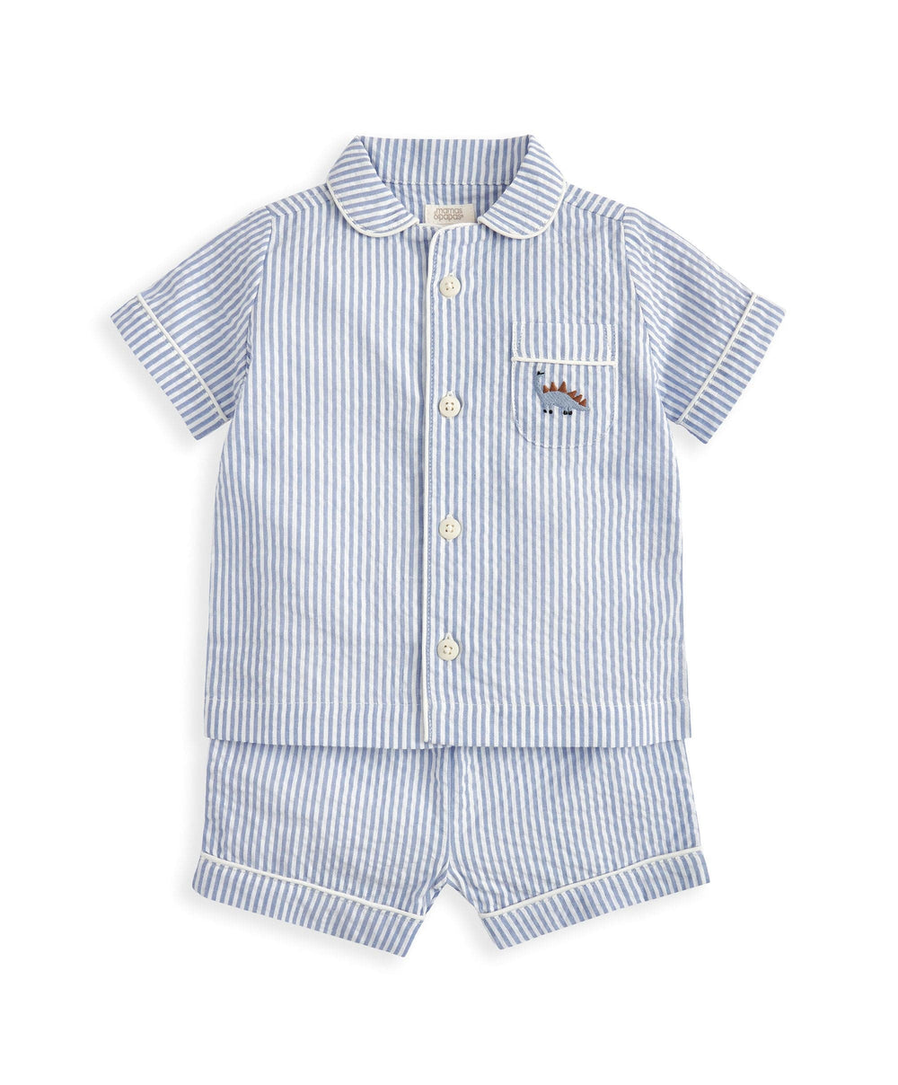 Mamas &amp; Papas Pyjamas &amp; Nightwear Stripe Short Pyjamas