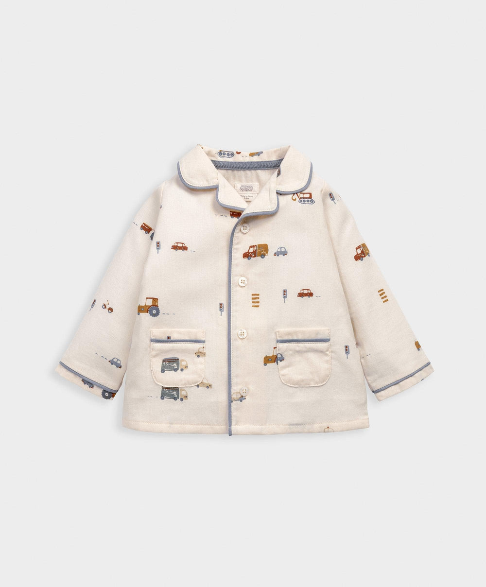 Mamas &amp; Papas Pyjamas &amp; Nightwear Transport Print Pyjamas