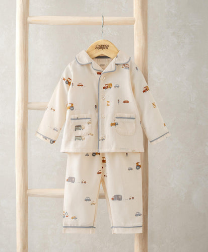 Mamas & Papas Pyjamas & Nightwear Transport Print Pyjamas