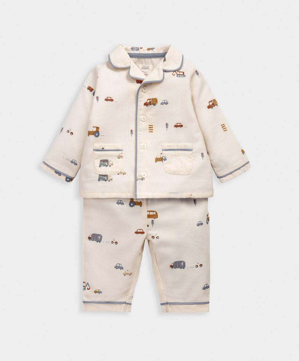 Mamas &amp; Papas Pyjamas &amp; Nightwear Transport Print Pyjamas
