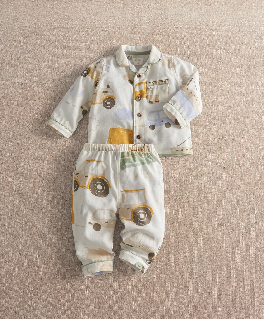 Mamas &amp; Papas Pyjamas &amp; Nightwear Truck &amp; Transport Pyjama Set
