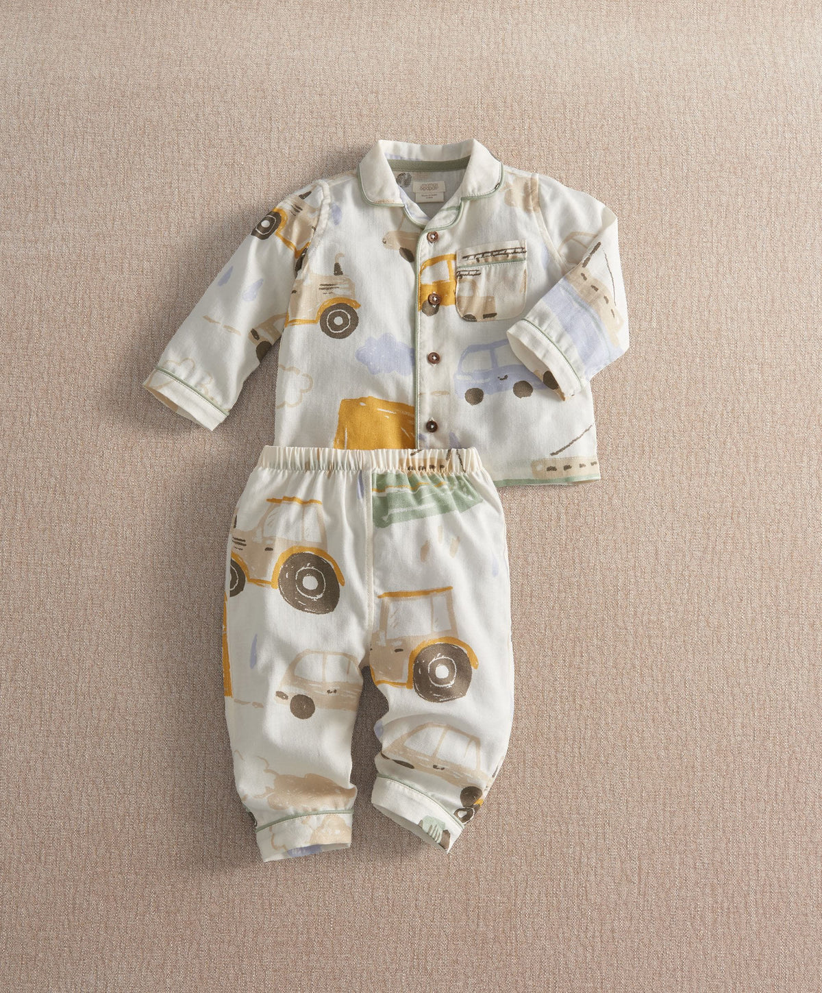 Mamas & Papas Pyjamas & Nightwear Truck & Transport Pyjama Set