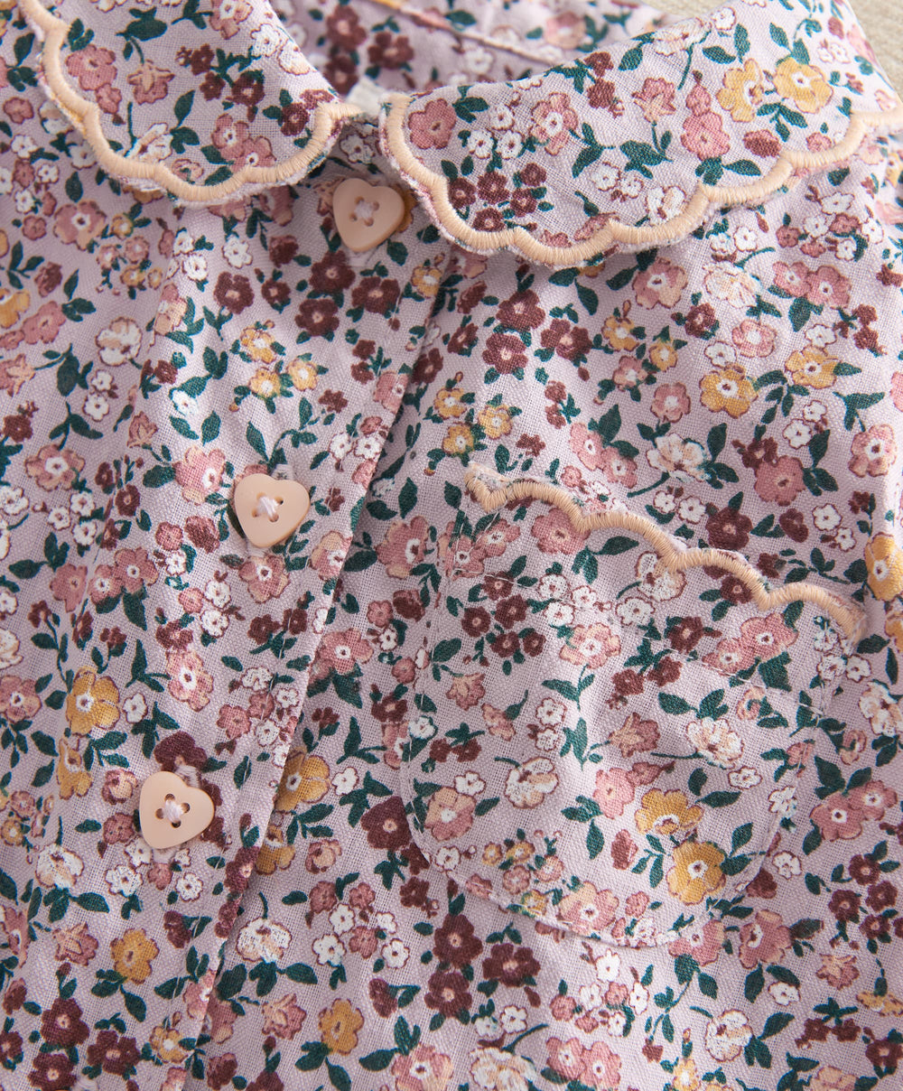 Mamas &amp; Papas Pyjamas &amp; Nightwear Vintage Floral Woven Pyjamas