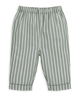 Mamas & Papas Pyjamas & Nightwear Woven Green Stripe Pyjamas