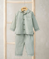 Mamas & Papas Pyjamas & Nightwear Woven Green Stripe Pyjamas
