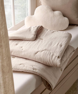 Mamas & Papas Quilts & Coverlets Quilt 4.0 Tog - Welcome to the World Duckling - Soft Taupe