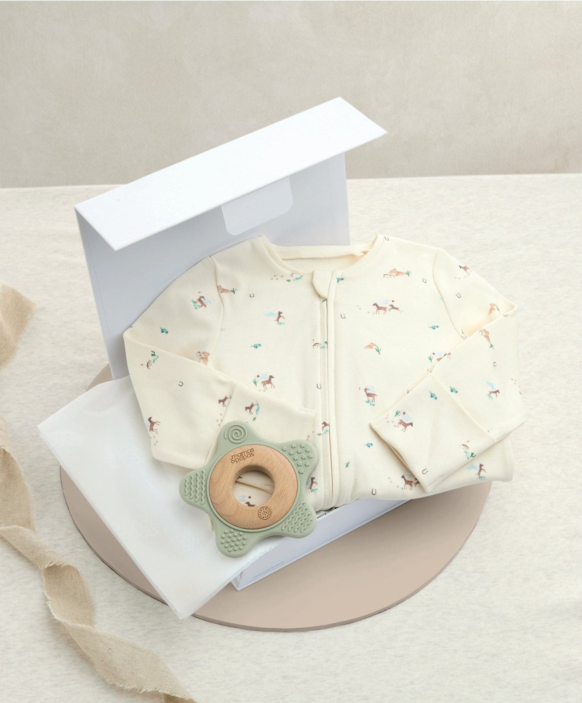 Mamas & Papas Rodeo Gift Box with Teething Toy