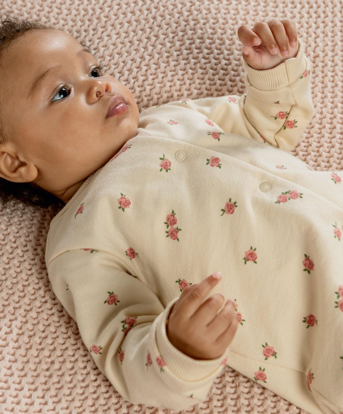 Blooming Rose Romper - Cream – Mamas & Papas UK