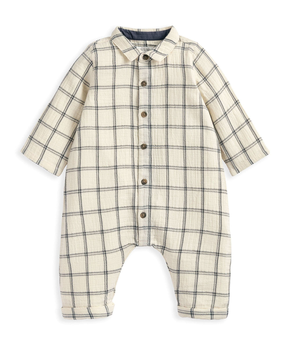 Mamas &amp; Papas Rompers Check Romper
