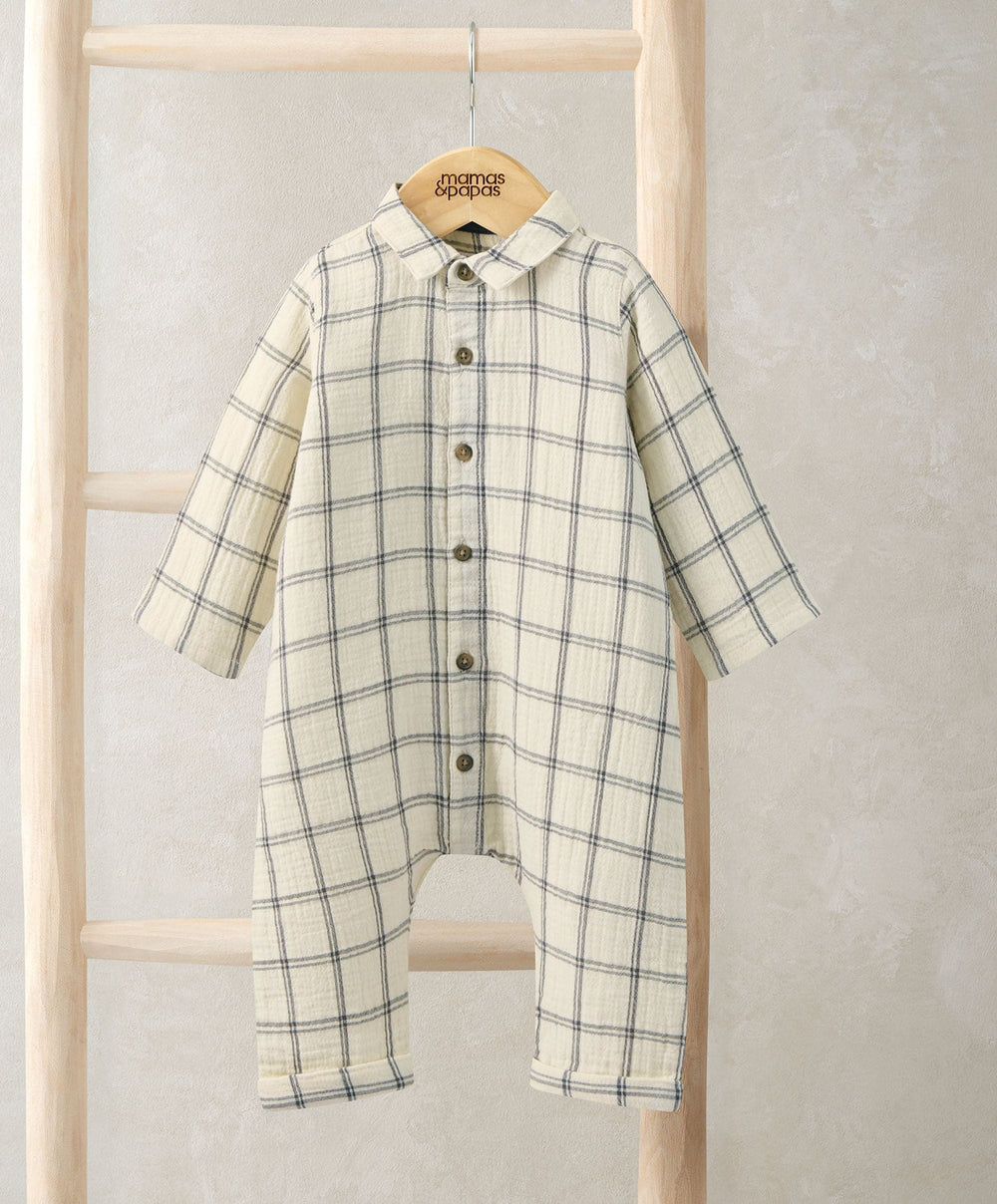 Mamas &amp; Papas Rompers Check Romper