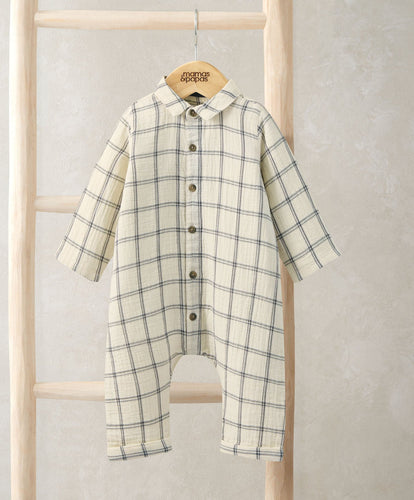 Mamas & Papas Rompers Check Romper