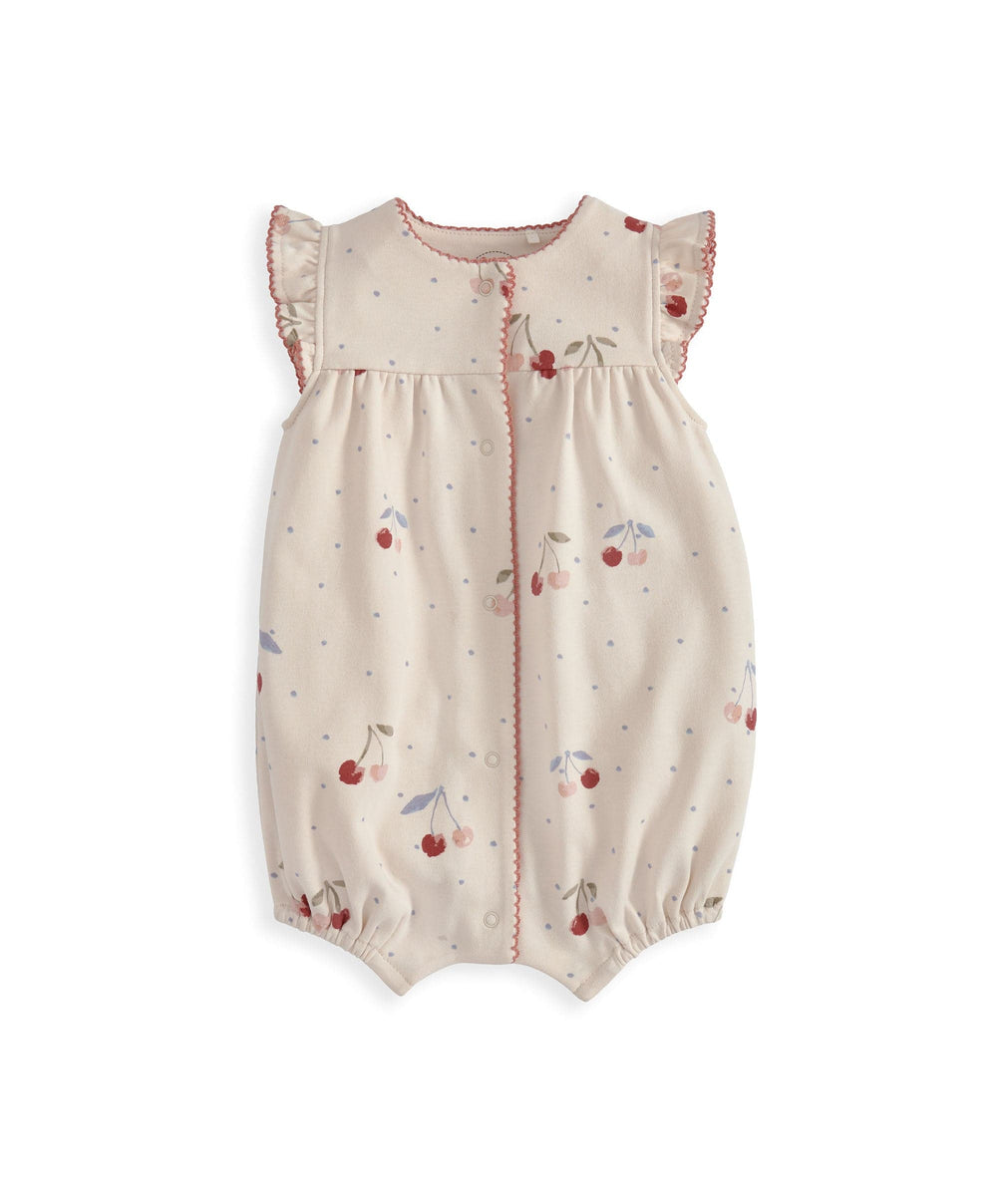Mamas &amp; Papas Rompers Cherry Shortie Romper