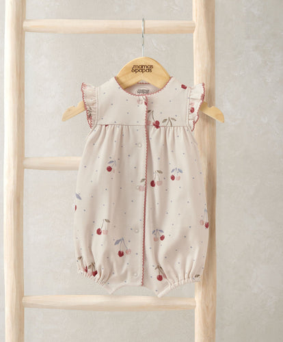 Mamas & Papas Rompers Cherry Shortie Romper