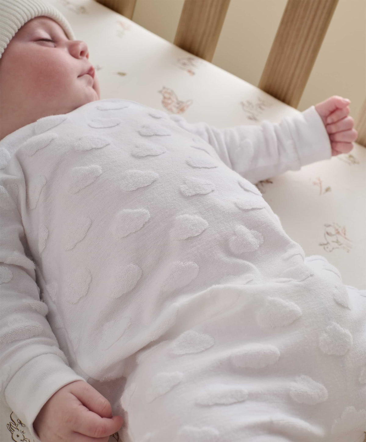 Cloud Jacquard Wrap Romper Baby Clothing Mamas & Papas UK