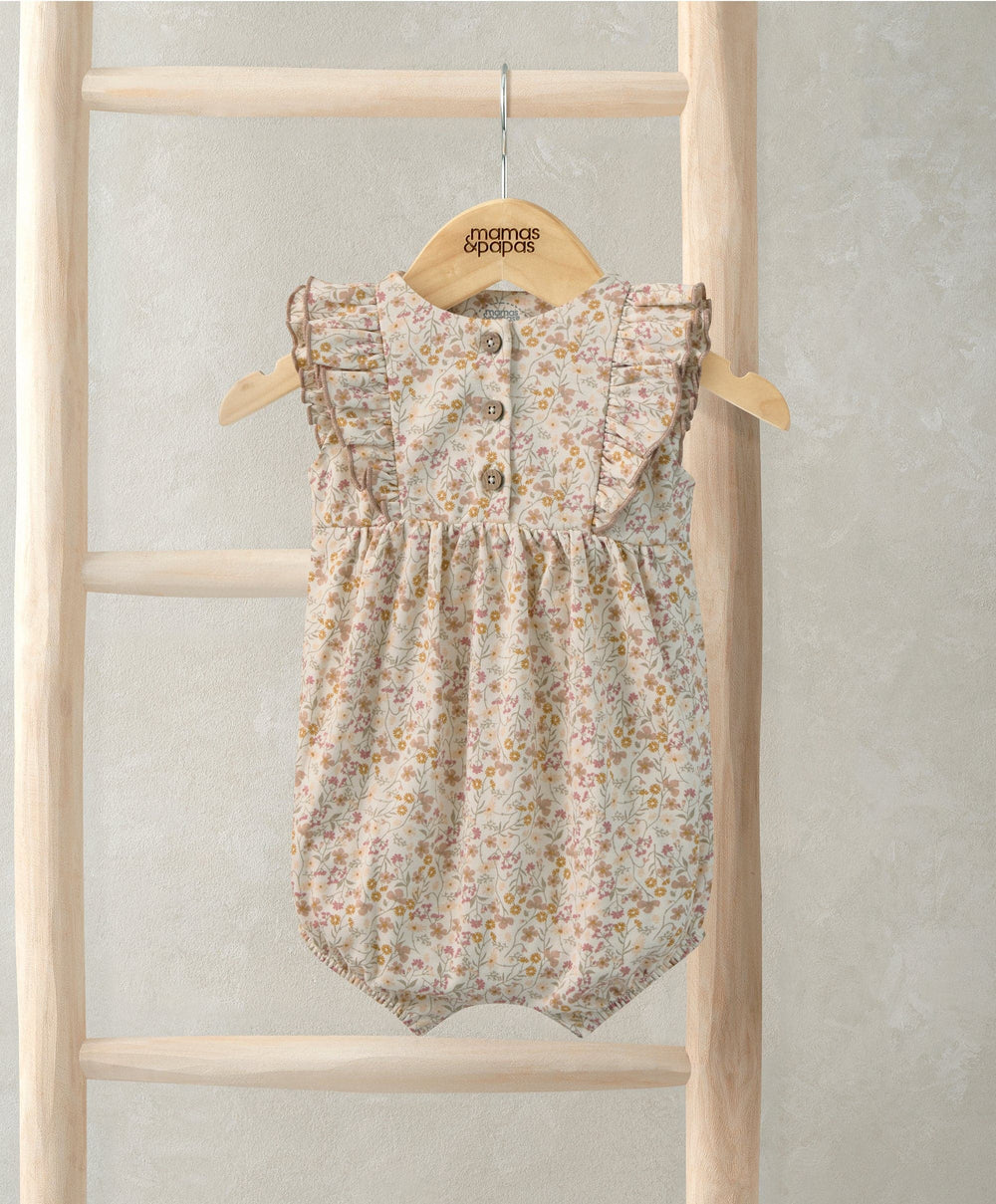 Mamas &amp; Papas Rompers Ditsy Shortie Romper