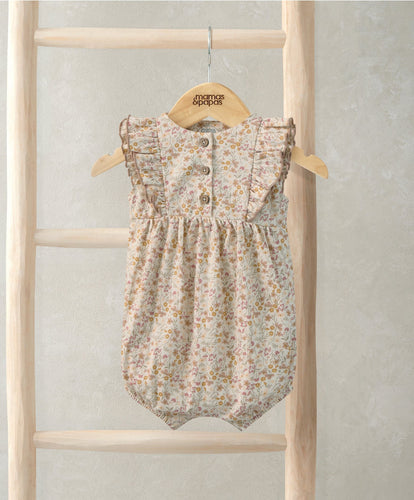 Mamas & Papas Rompers Ditsy Shortie Romper