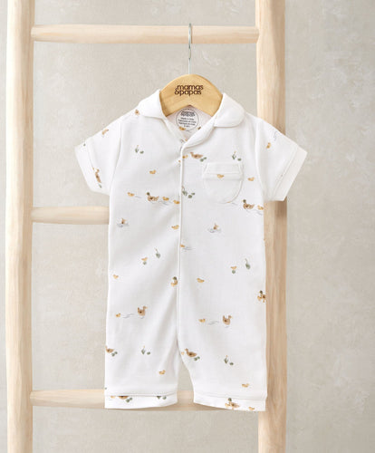 Mamas & Papas Rompers Duckling Romper