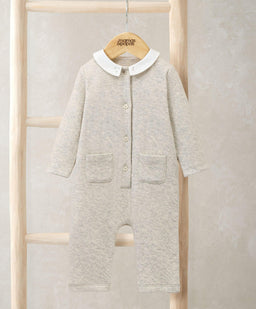 Mamas & Papas Rompers Embroidered Collar Romper