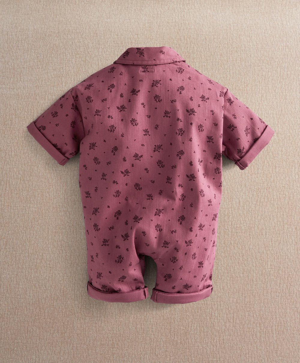 Mamas &amp; Papas Rompers Floral Boiler Suit Romper