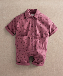 Mamas & Papas Rompers Floral Boiler Suit Romper