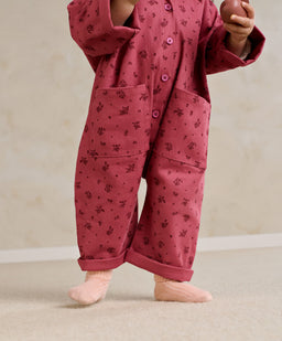 Mamas & Papas Rompers Floral Boiler Suit Romper