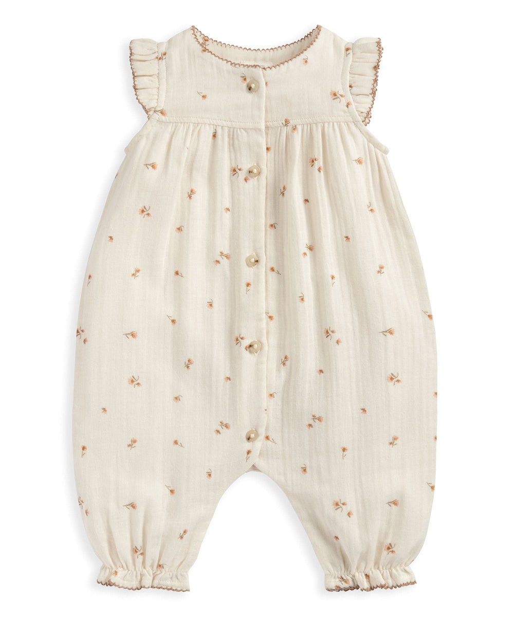 Mamas &amp; Papas Rompers Frill Shoulder Romper