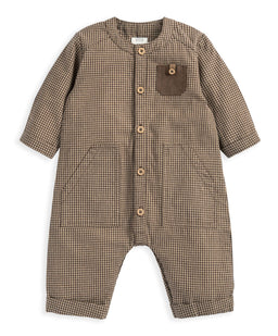 Mamas & Papas Rompers Gingham Romper