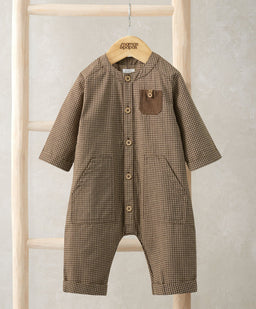 Mamas & Papas Rompers Gingham Romper