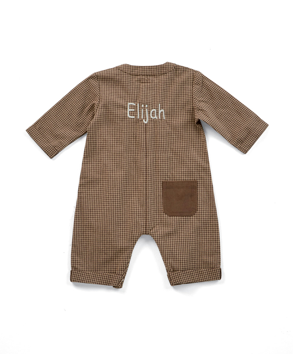 Mamas &amp; Papas Rompers Gingham Romper