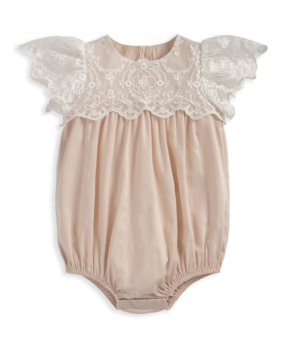 Mamas &amp; Papas Rompers Lace Bodice Romper