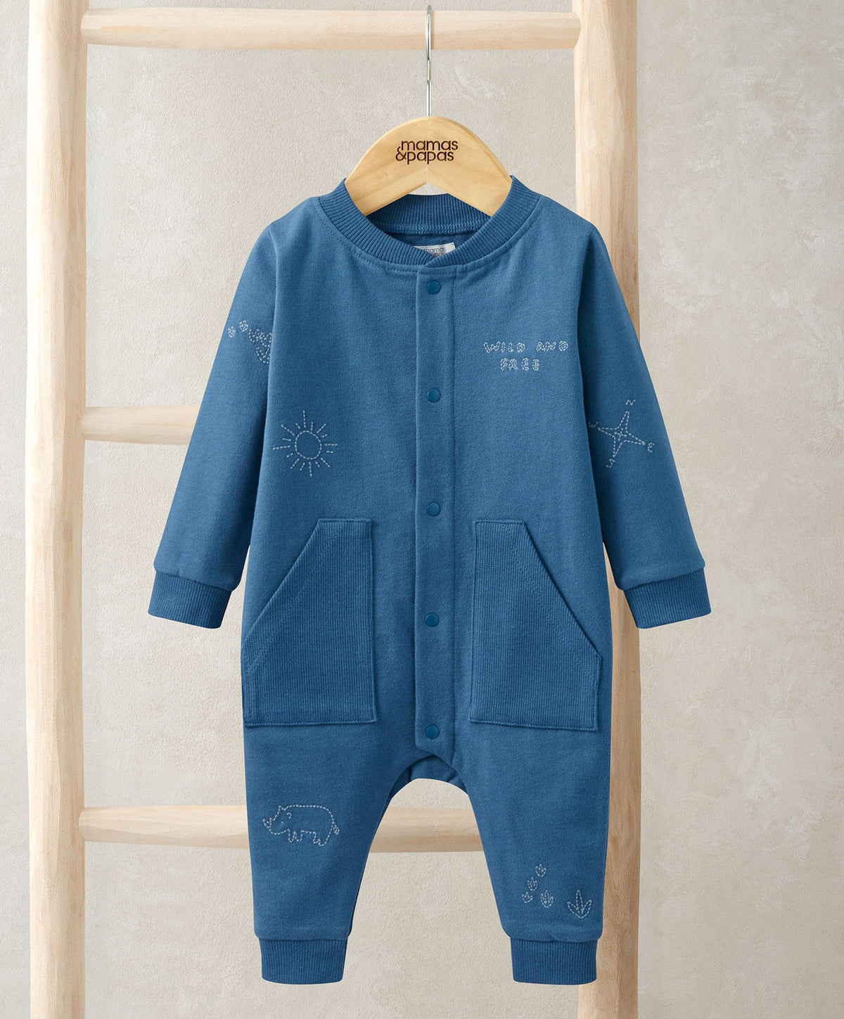 Mamas & Papas Rompers Long-Sleeved Romper