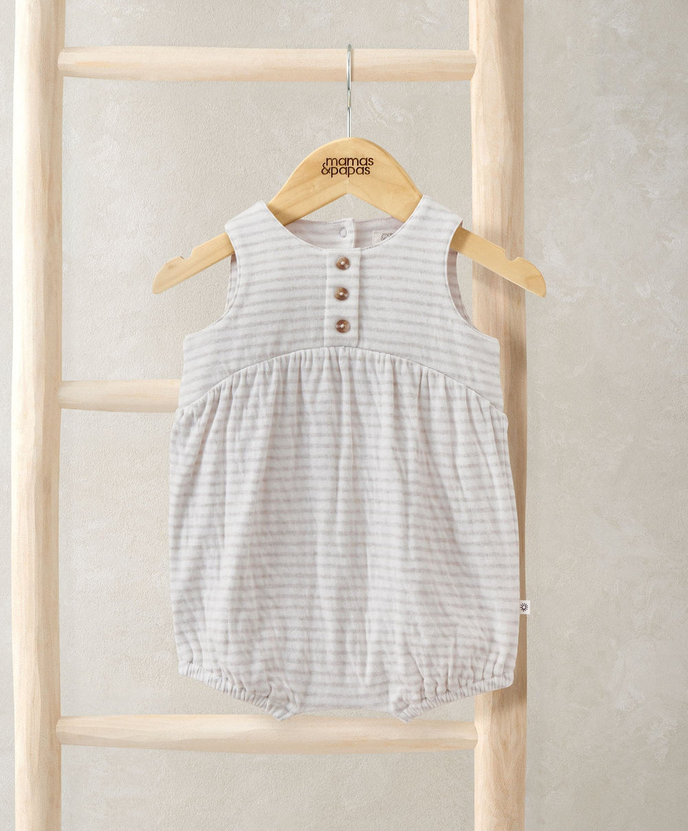 Mamas &amp; Papas Rompers Marl Shortie Romper