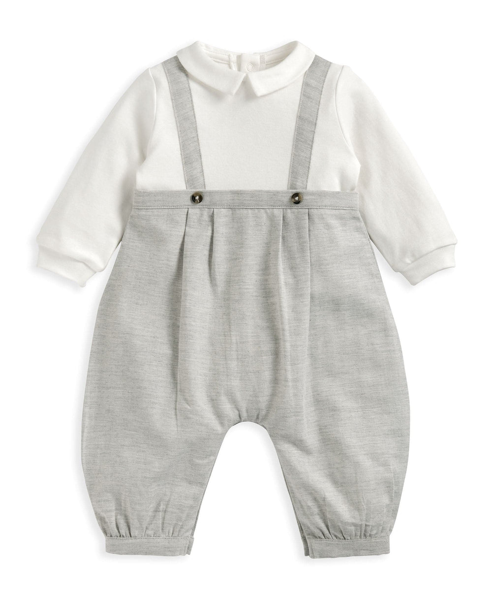 Mamas &amp; Papas Rompers Mock Suit Romper