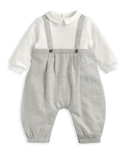 Mamas & Papas Rompers Mock Suit Romper