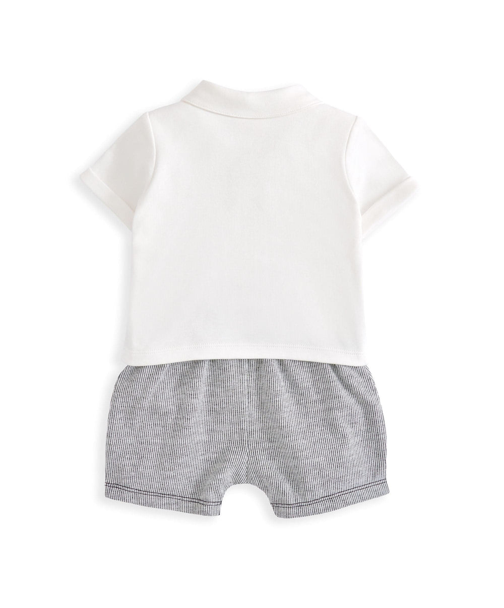 Mamas &amp; Papas Rompers Mock Suit Romper