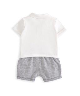 Mamas & Papas Rompers Mock Suit Romper