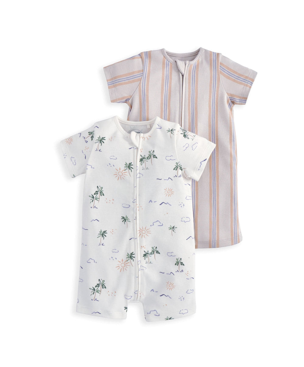 Mamas &amp; Papas Rompers Paradise Rompers (Pack of 2)