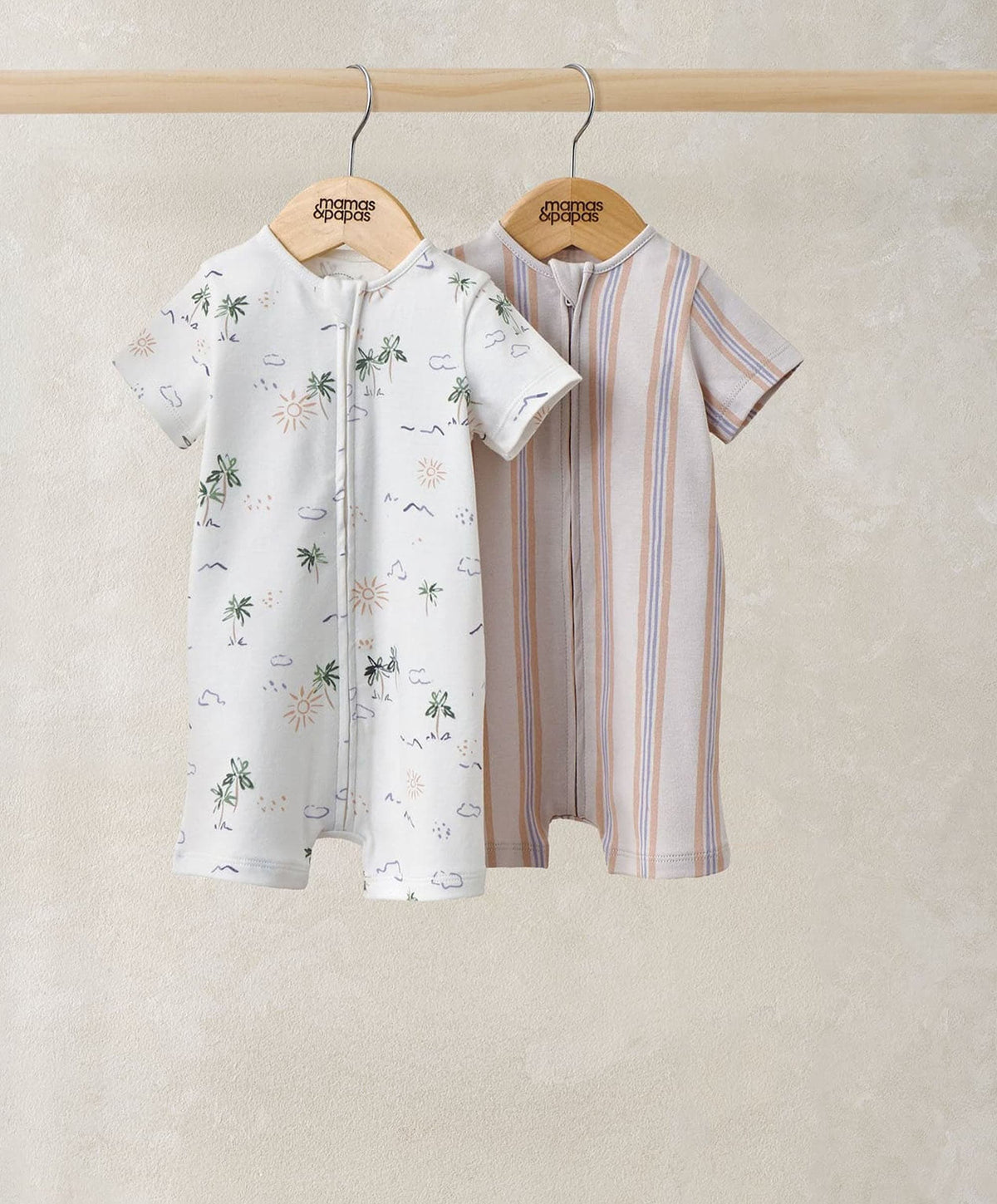 Mamas & Papas Rompers Paradise Rompers (Pack of 2)