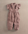 Mamas & Papas Rompers Pink Embroidered Romper