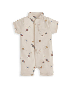 Mamas & Papas Rompers Planets Romper
