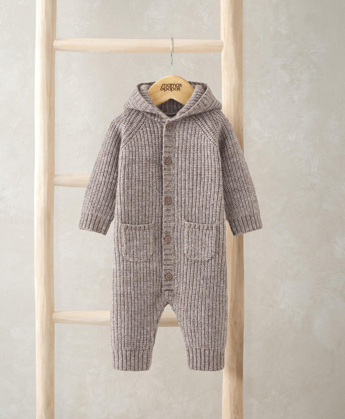 Ribbed Knitted Romper – Mamas & Papas UK