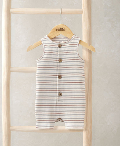 Mamas & Papas Rompers Ribbed Shortie Romper