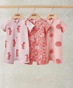 Mamas & Papas Rompers Seahorse Rompers (Pack of 3)