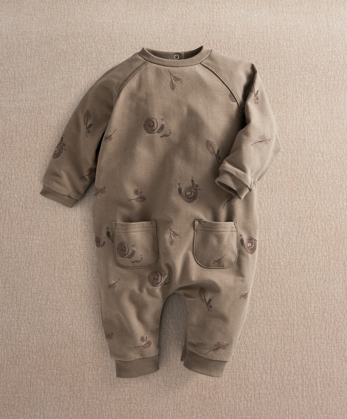 Mamas & Papas Rompers Snail Print Romper