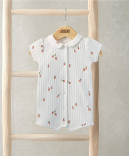 Mamas & Papas Rompers Strawberry Shortie Romper