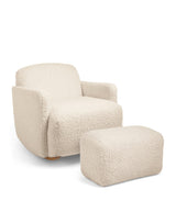 Mamas & Papas Royton Nursing Chair & Footstool Set - Biscuit Teddy